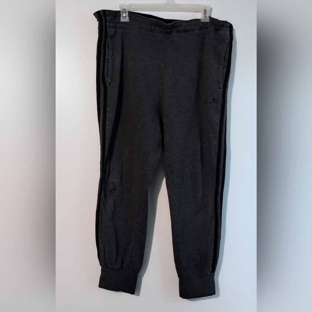 Adidas Dark Gray Jogger Pants